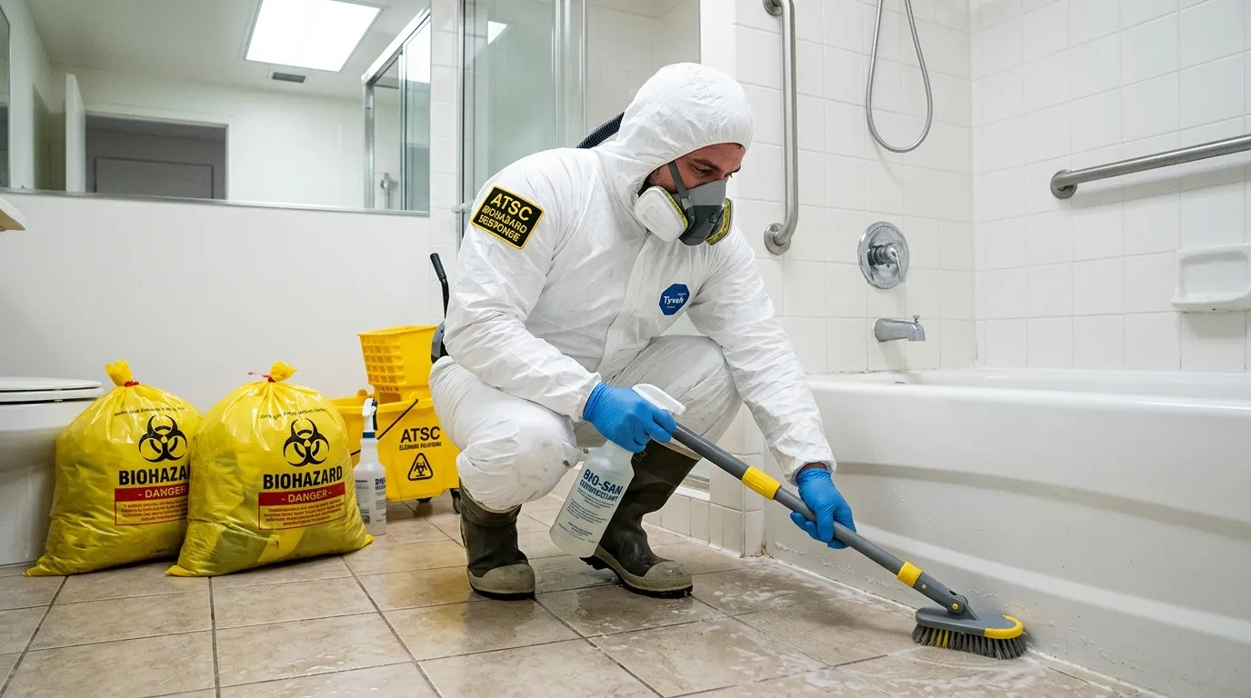 Decontamination equipment deployed for Blood Cleanup in North Branford